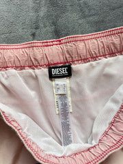 (ЗАБЕЛЕЖКА) (L) Diesel мъжки плувни шорти (ПЕТНО)